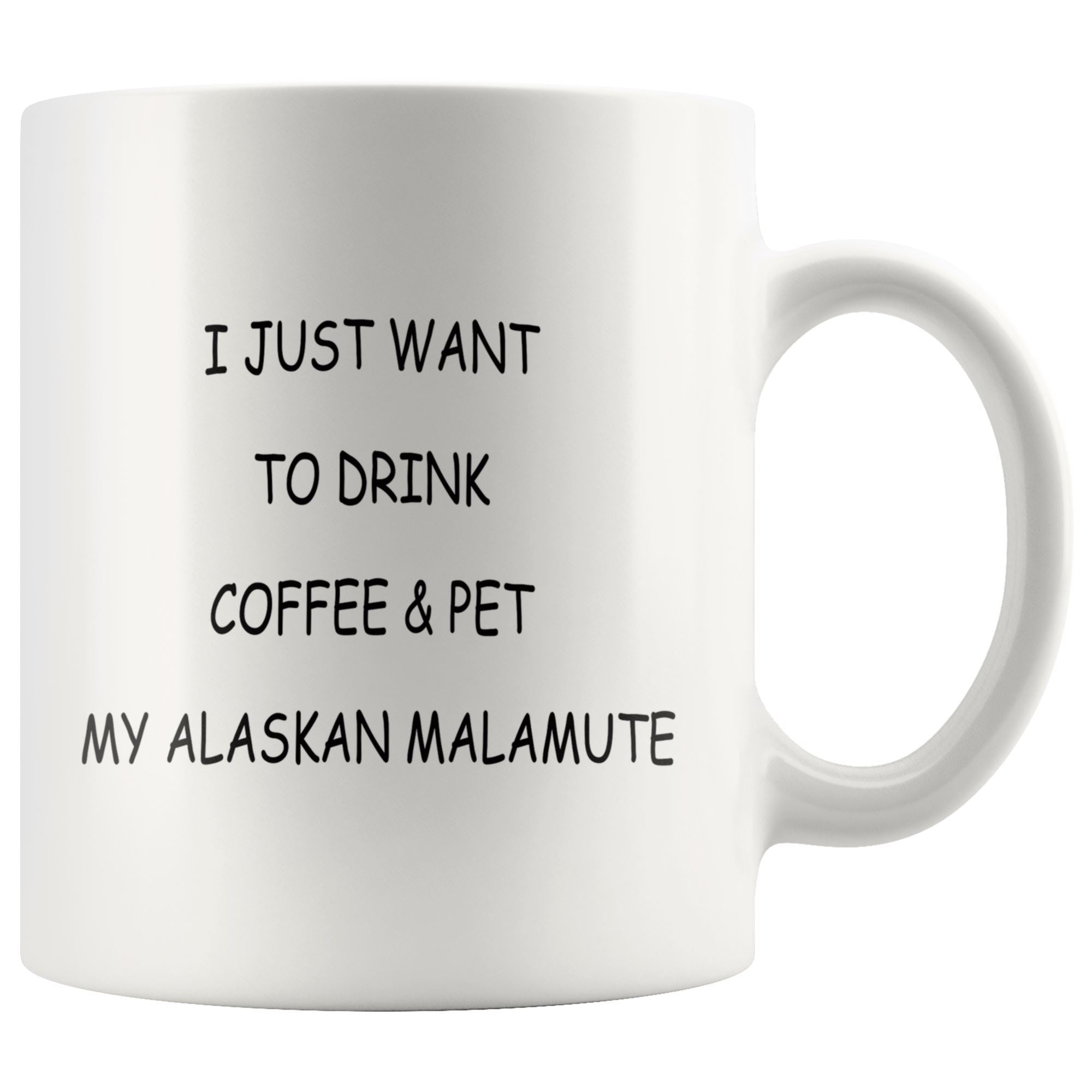 Alaskan Malamute Mug Drinkware teelaunch 11oz Mug 