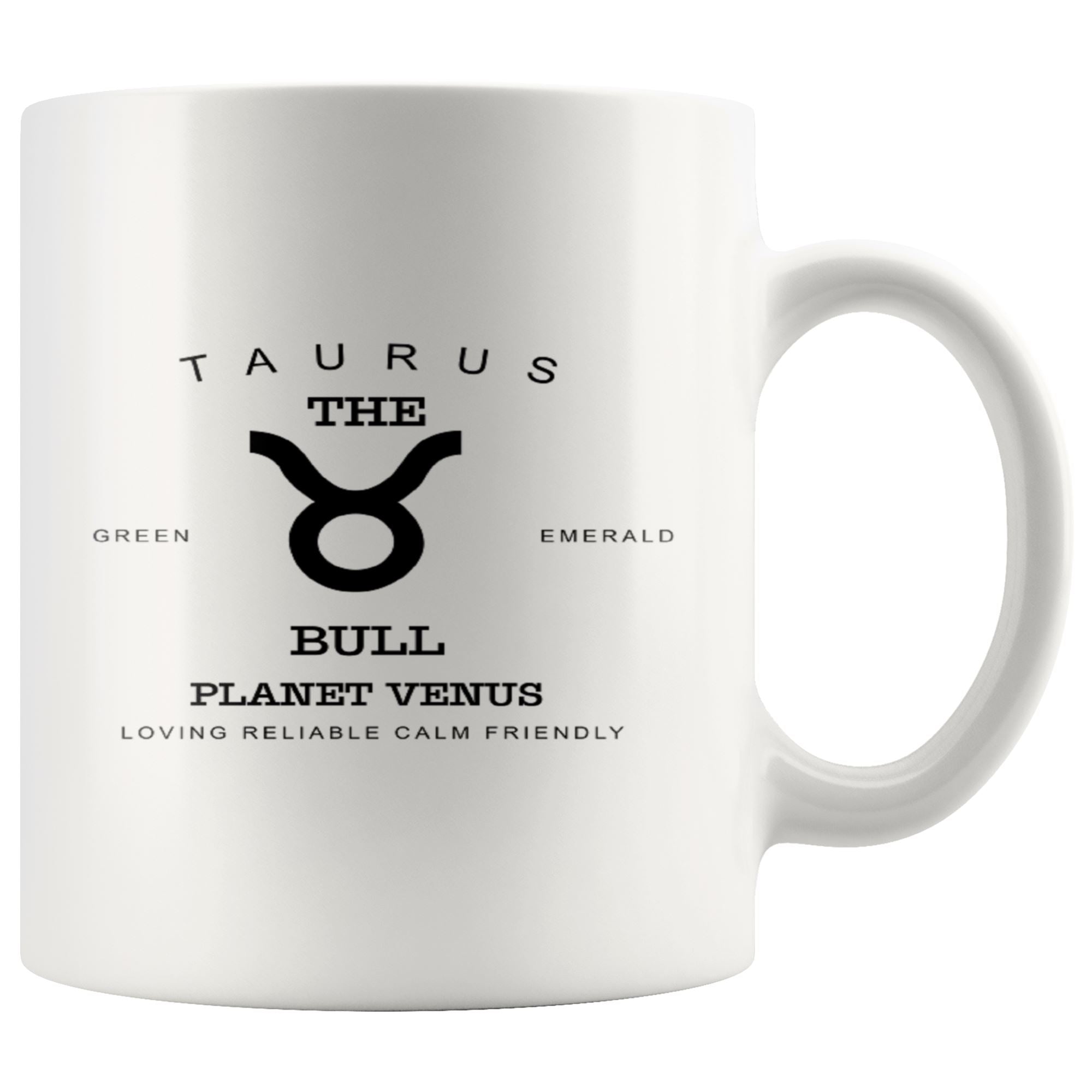 Taurus the Bull Mug Drinkware teelaunch 11oz Mug 