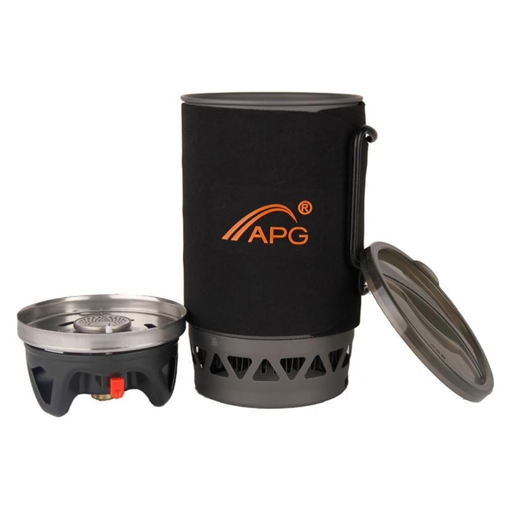 APG 1400ML Compact Size Outdoor Camping Gas System Gas Stove Furnace Fires Heat Cooking System Device GearRex 