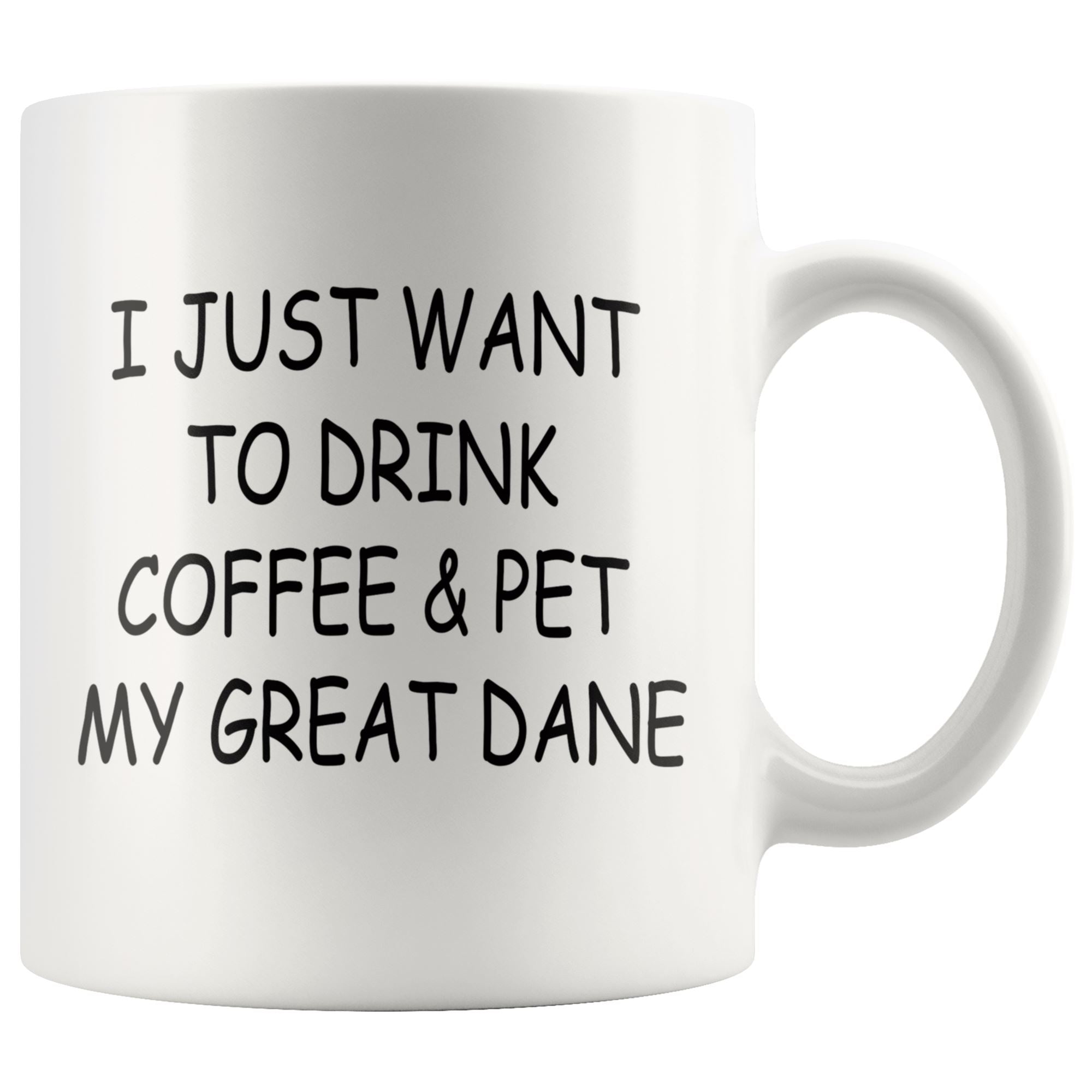 Great Dane Mug Drinkware teelaunch 11oz Mug 
