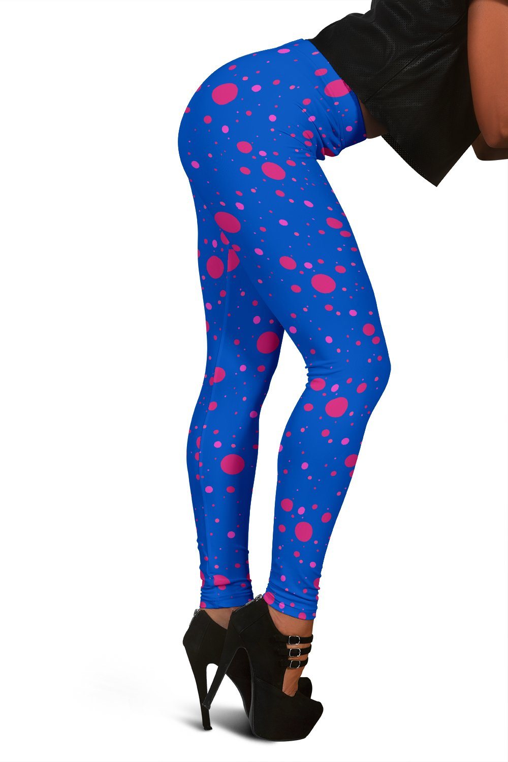 Pink and Blue State of Mind Leggings GearRex 