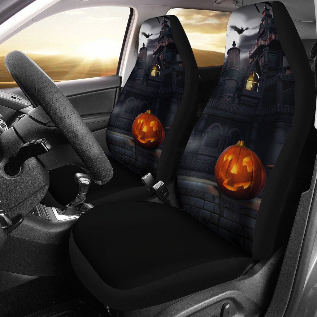 Spooky House Halloween Car Seat Covers GearRex 