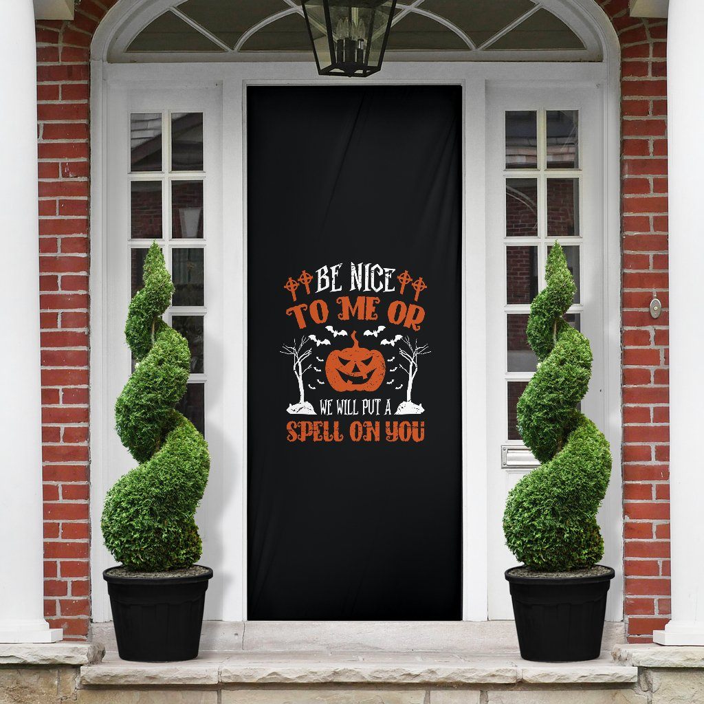 Be Nice To Me - Halloween Door Sock GearRex 