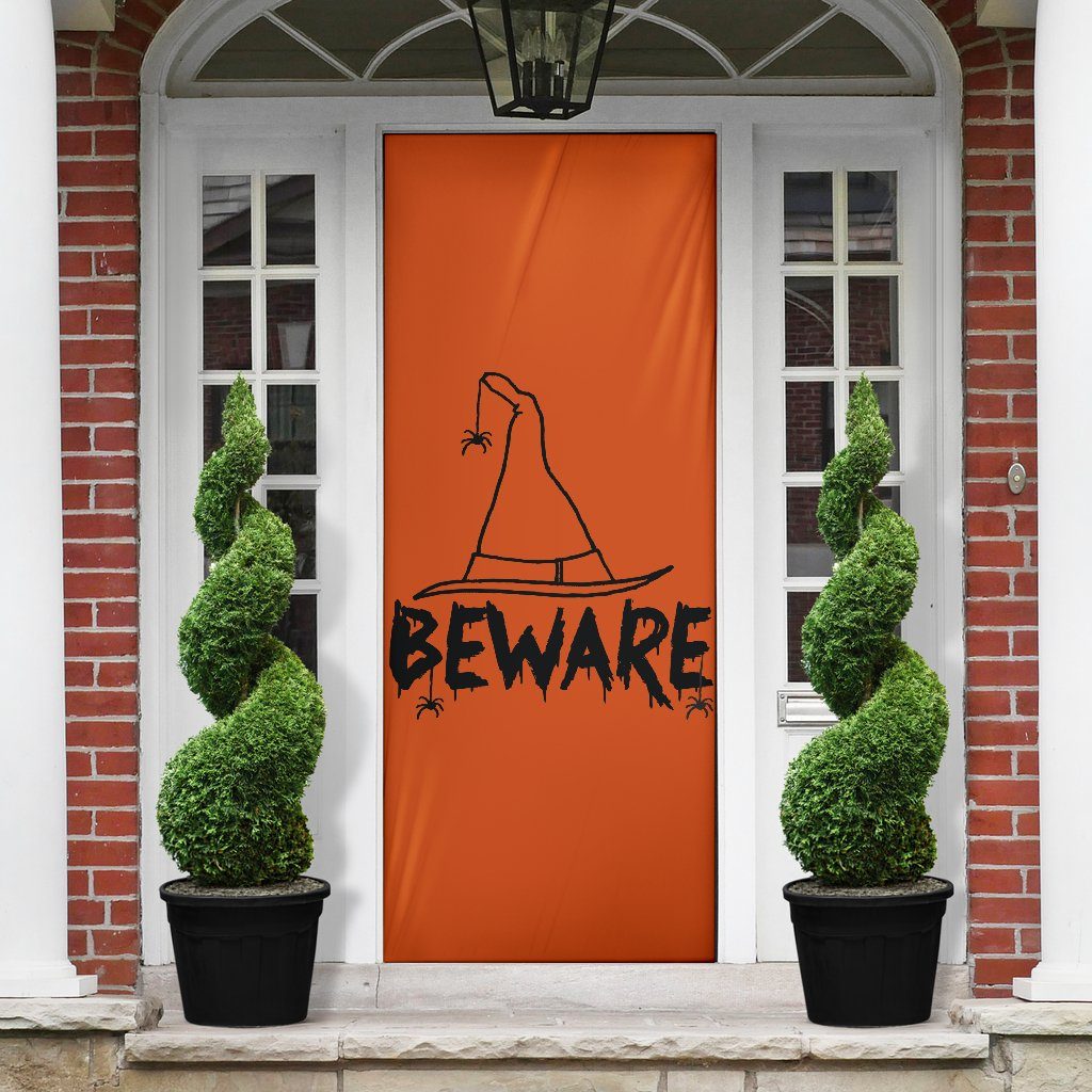 Beware Witches Hat - Halloween Door Sock GearRex 