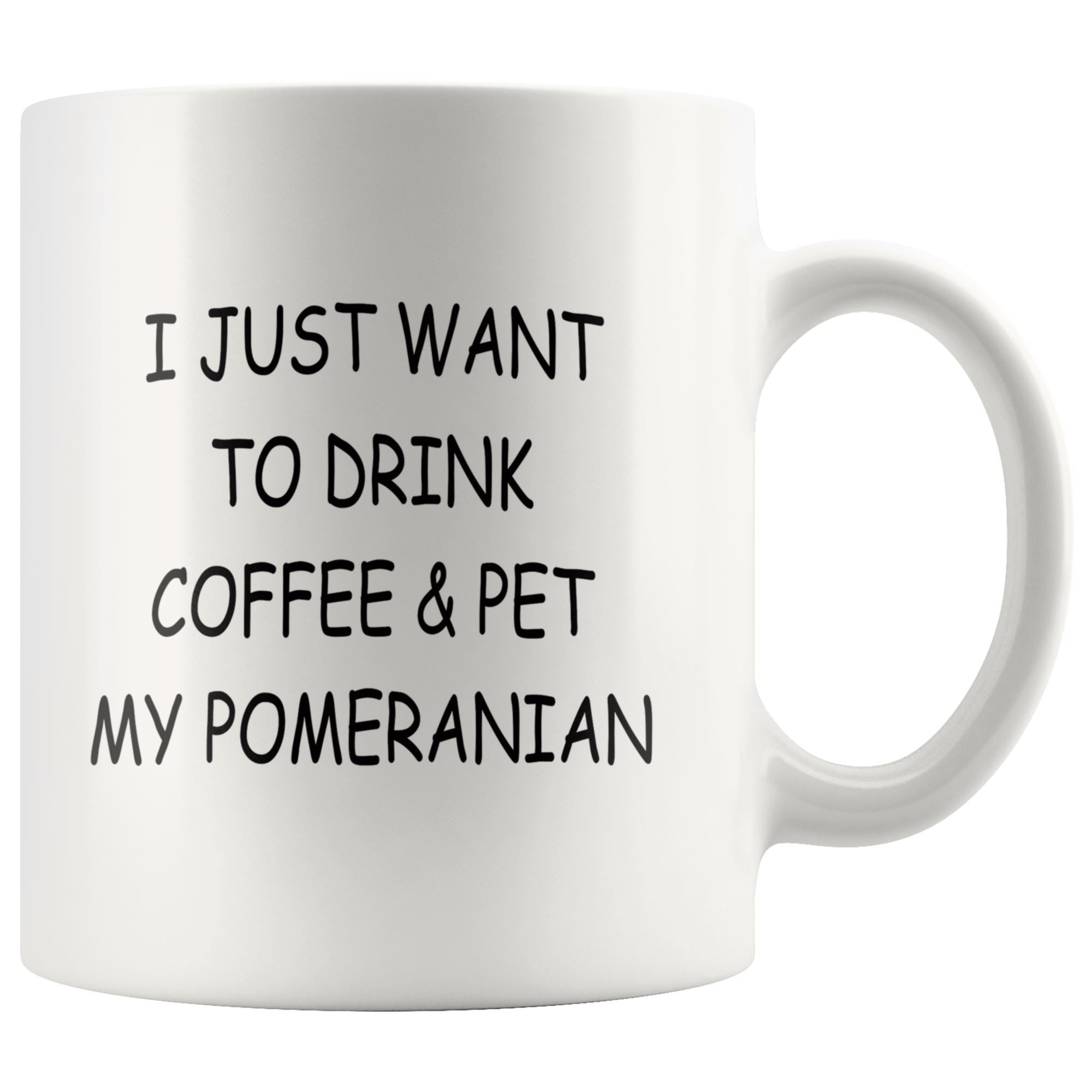 Pomerainian Mug Drinkware teelaunch 11oz Mug 