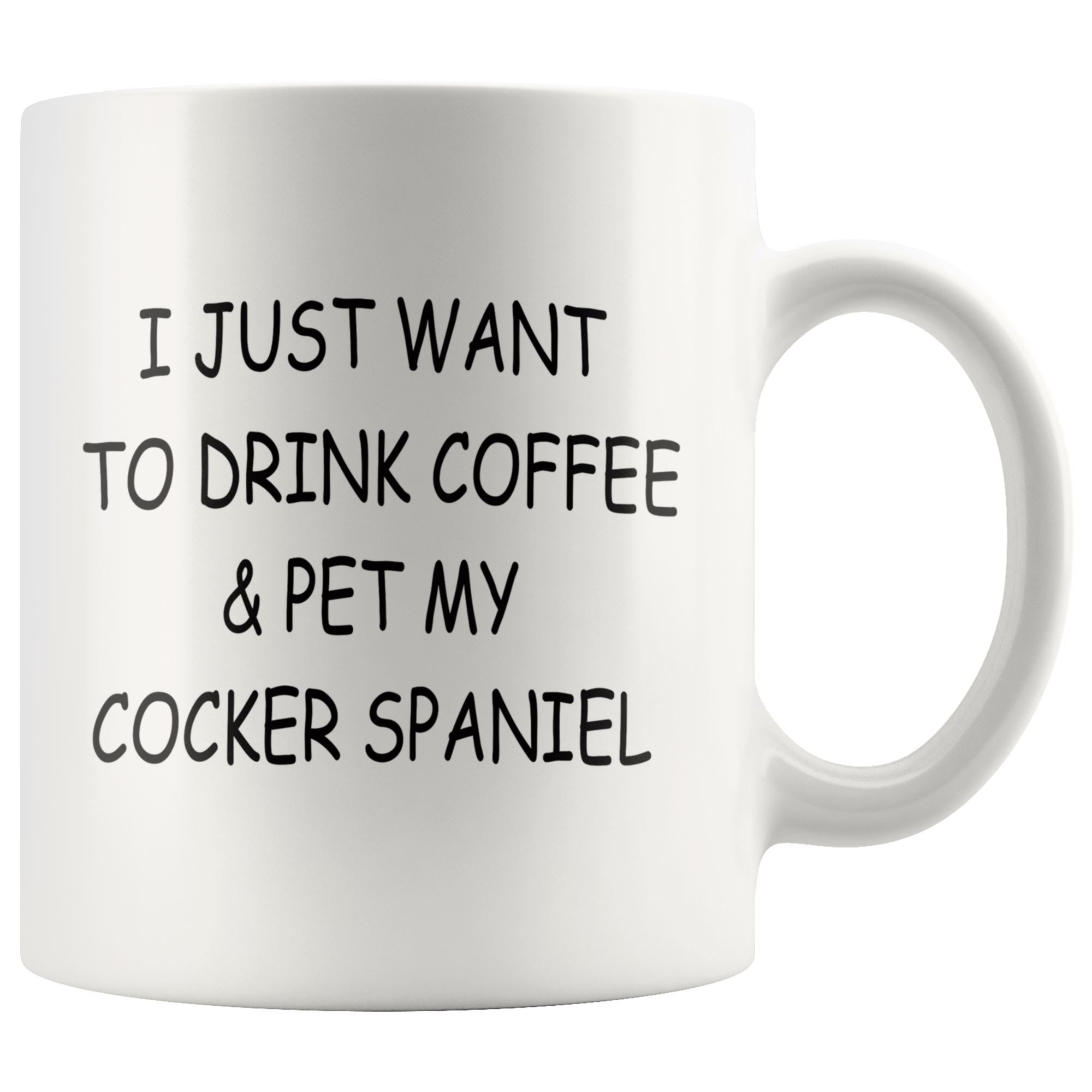 Cocker Spaniel Mug Drinkware teelaunch 11oz Mug 
