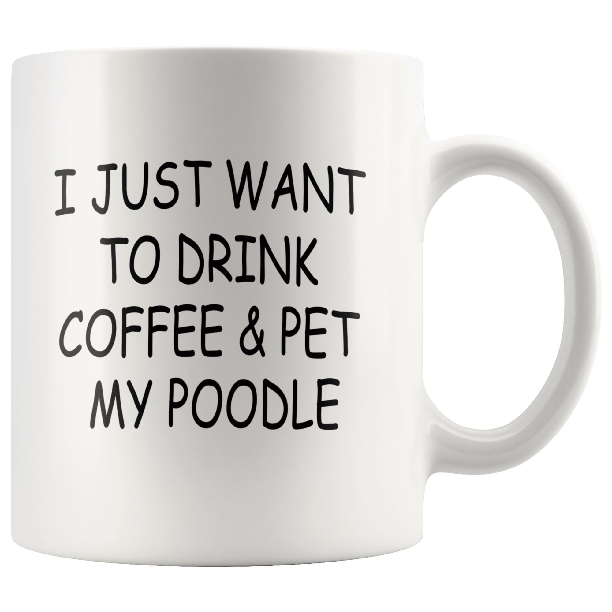 Poodle Mug Drinkware teelaunch 11oz Mug 