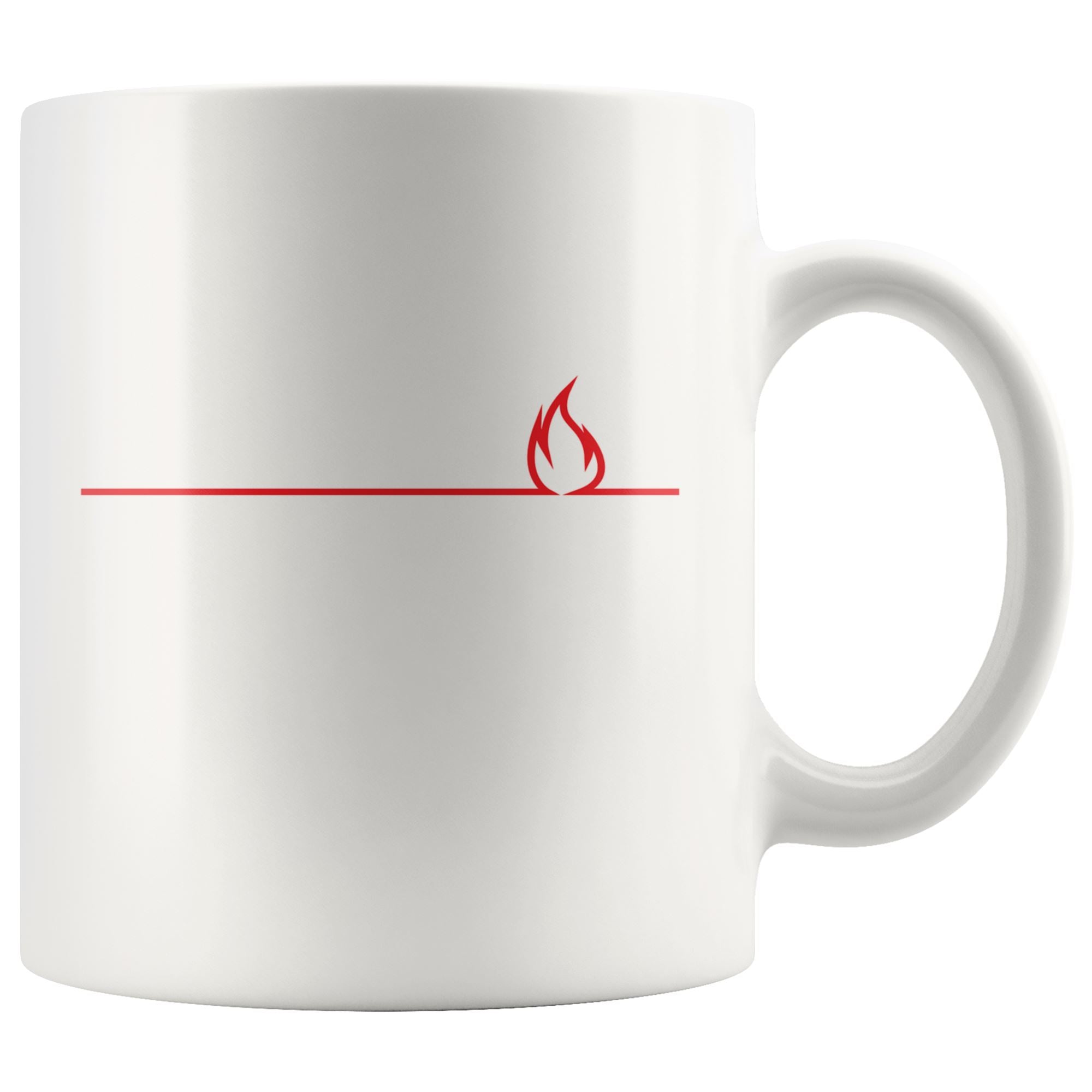 Thin Red Line Drinkware teelaunch 11oz Mug 