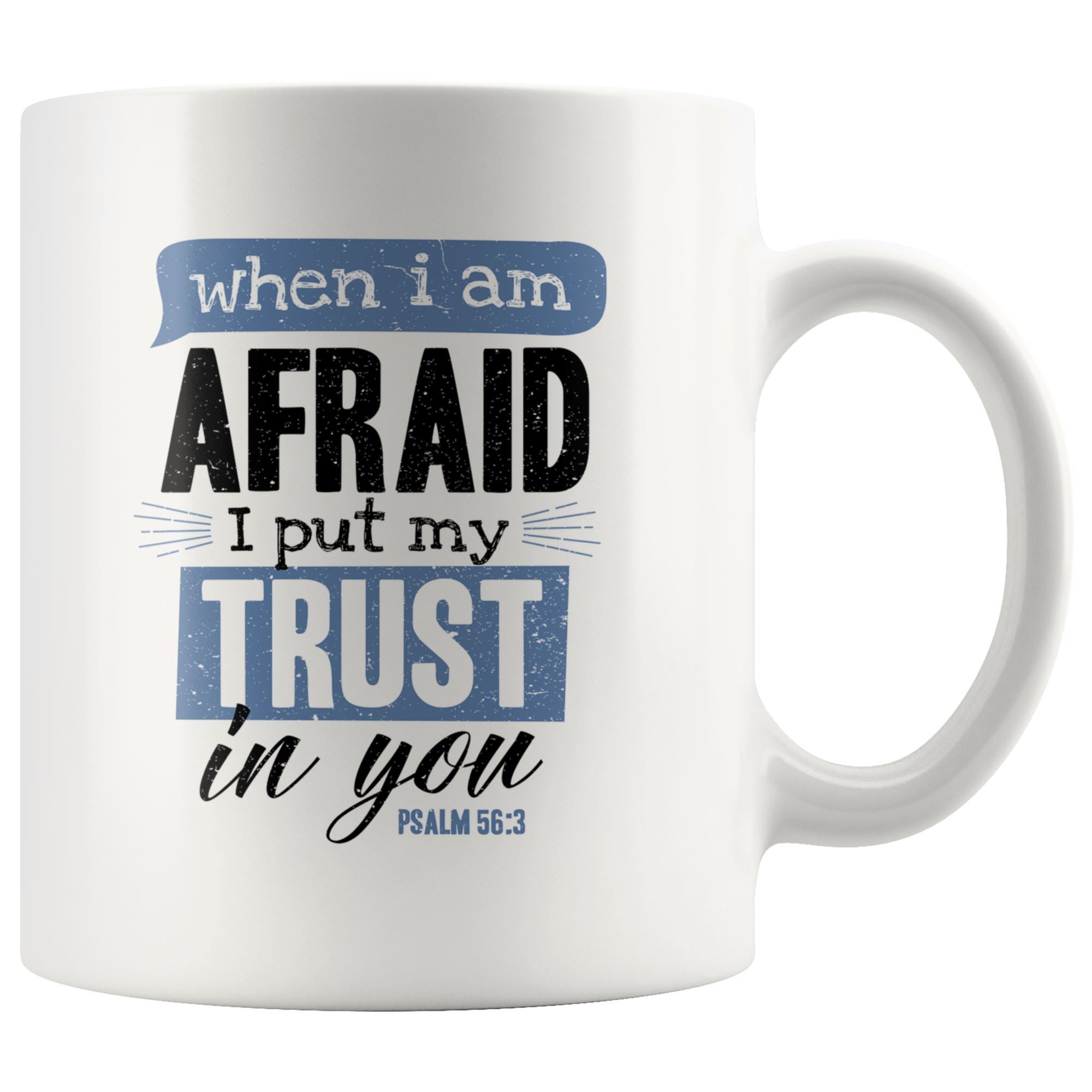 I Put My Trust In You mug Drinkware teelaunch 11oz Mug 