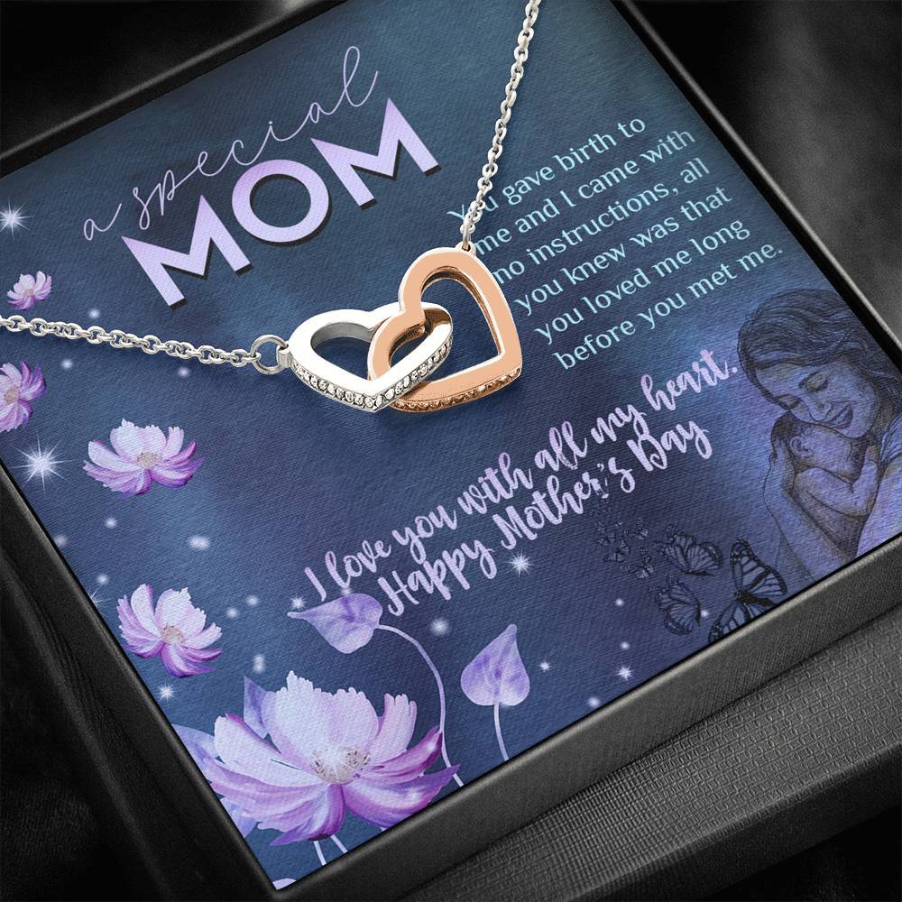 Happy Mother's Day - A Special Mom Necklace Jewelry ShineOn Fulfillment Standard Box 