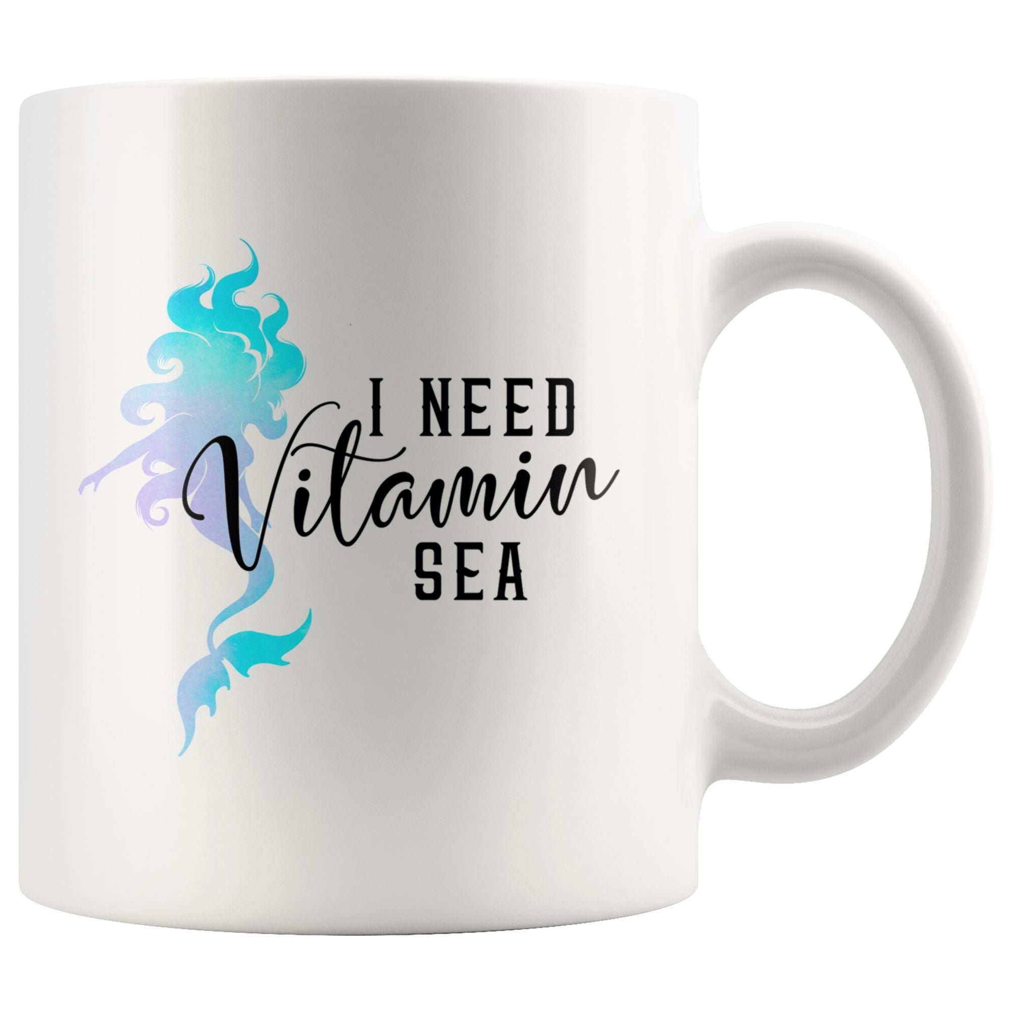 I Need Vitamin Sea Drinkware teelaunch 11oz Mug 
