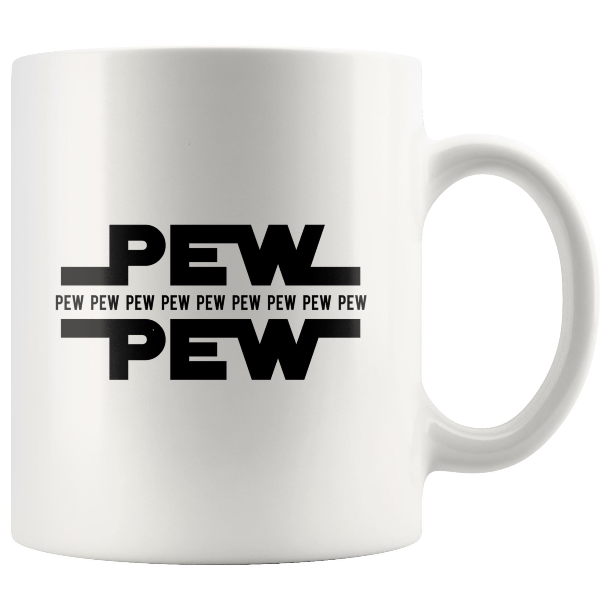 Pew Pew Drinkware teelaunch 11oz Mug 