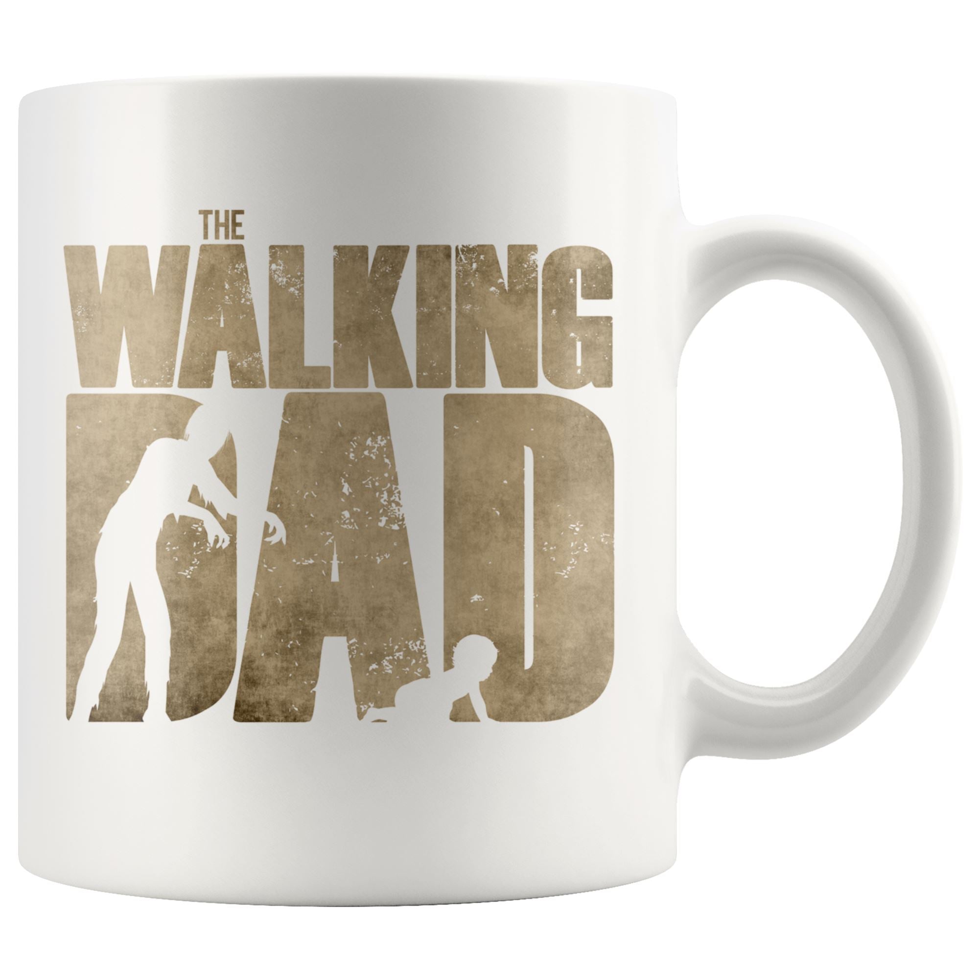 The Walking Dad mug Drinkware teelaunch 11oz Mug 