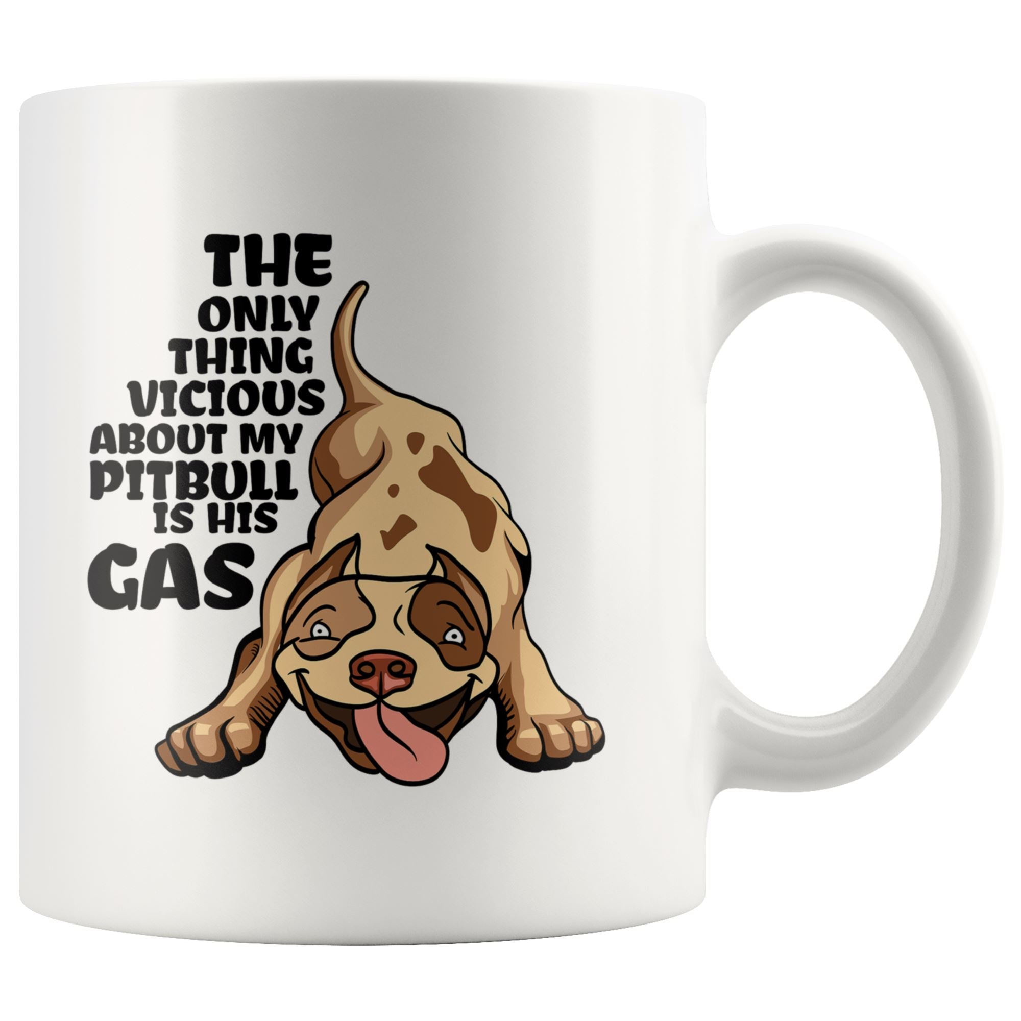 Gassy Pitbull Drinkware teelaunch 11oz Mug 