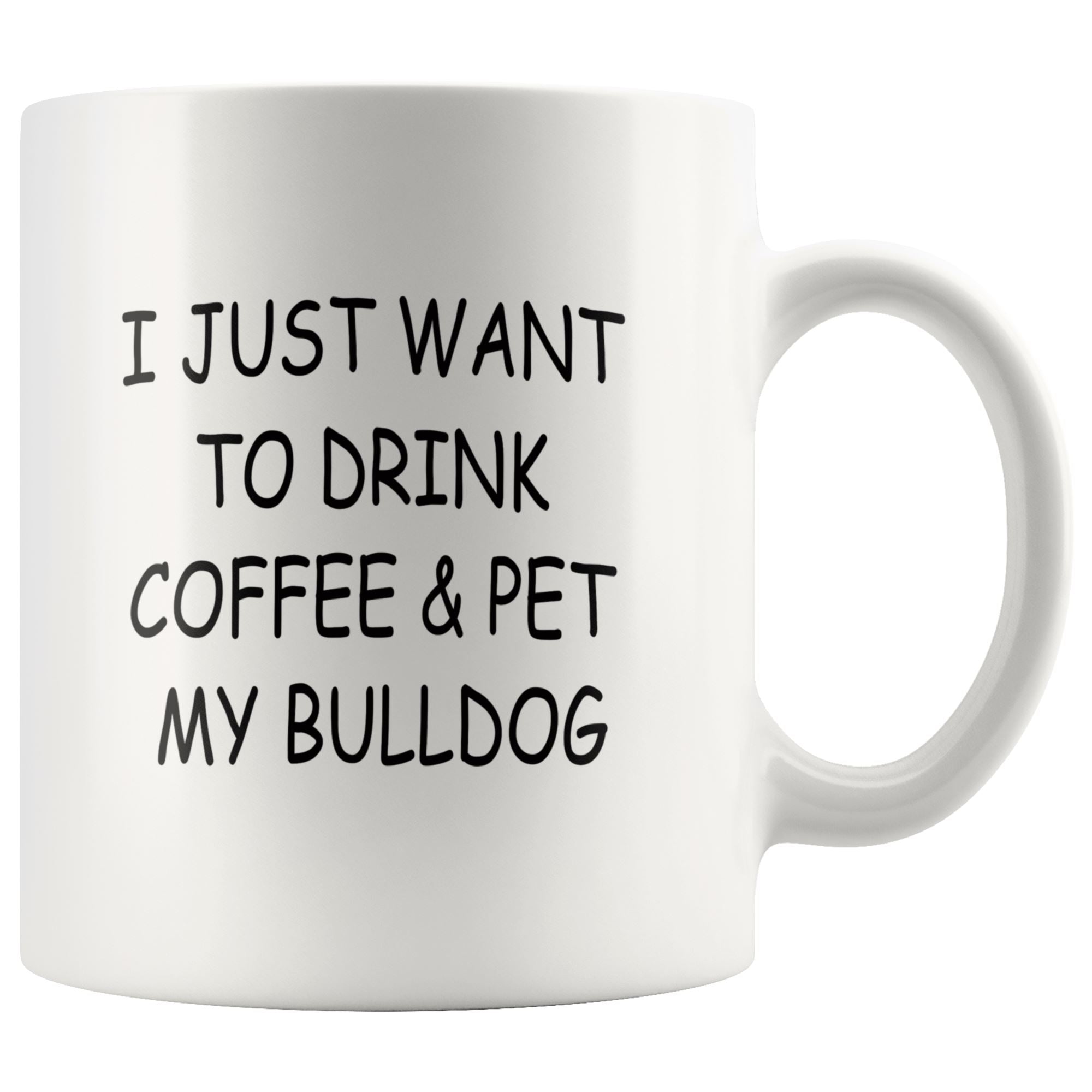 Bulldog Mug Drinkware teelaunch 11oz Mug 