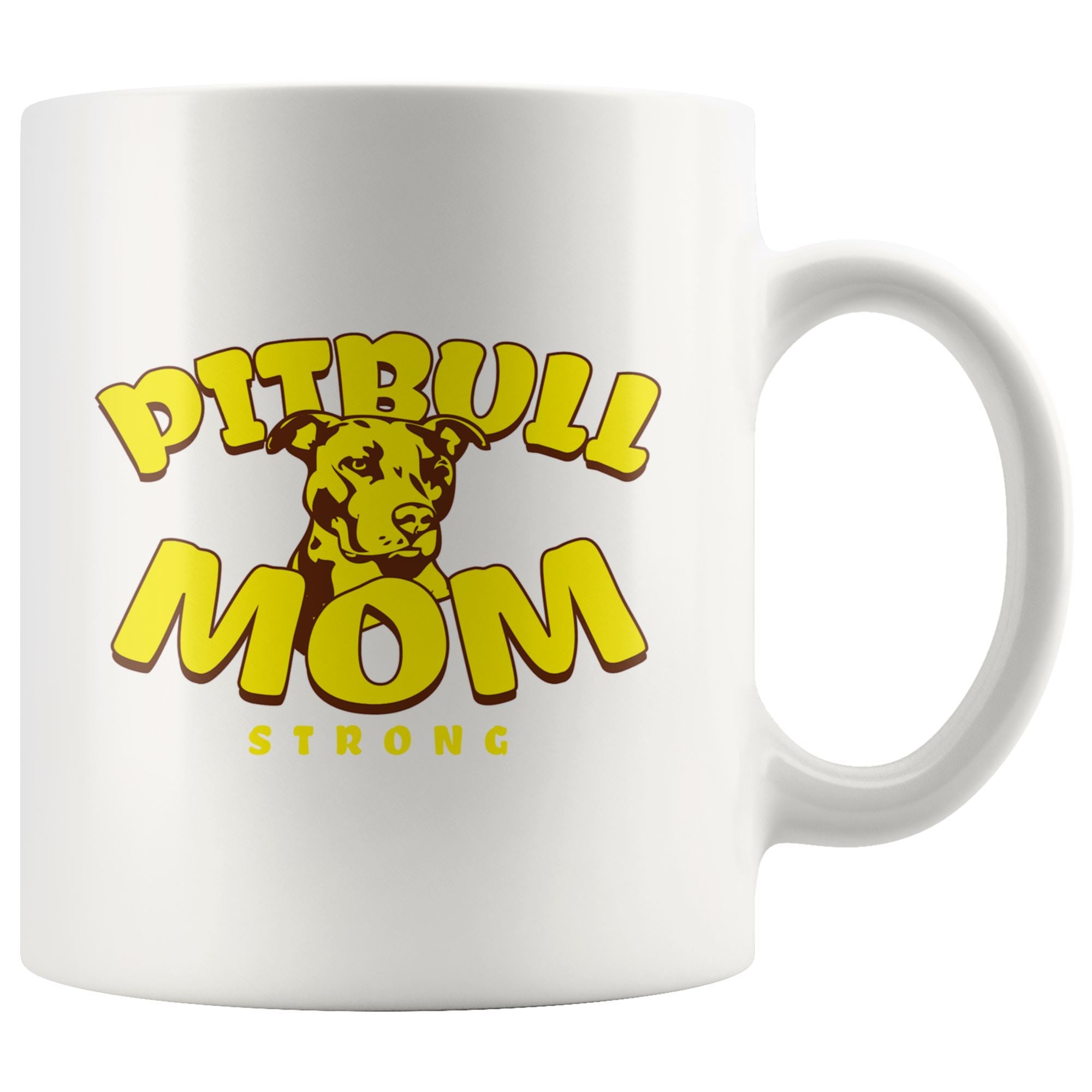 Pitbull Mom Drinkware teelaunch 11oz Mug 