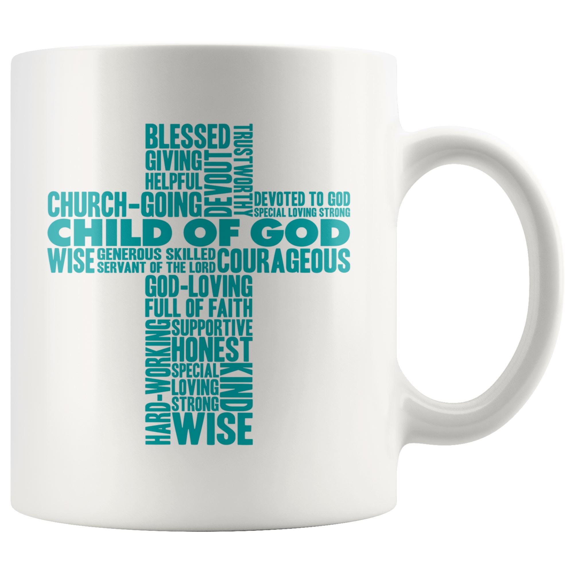 Child of God Mug Drinkware teelaunch 11oz Mug 