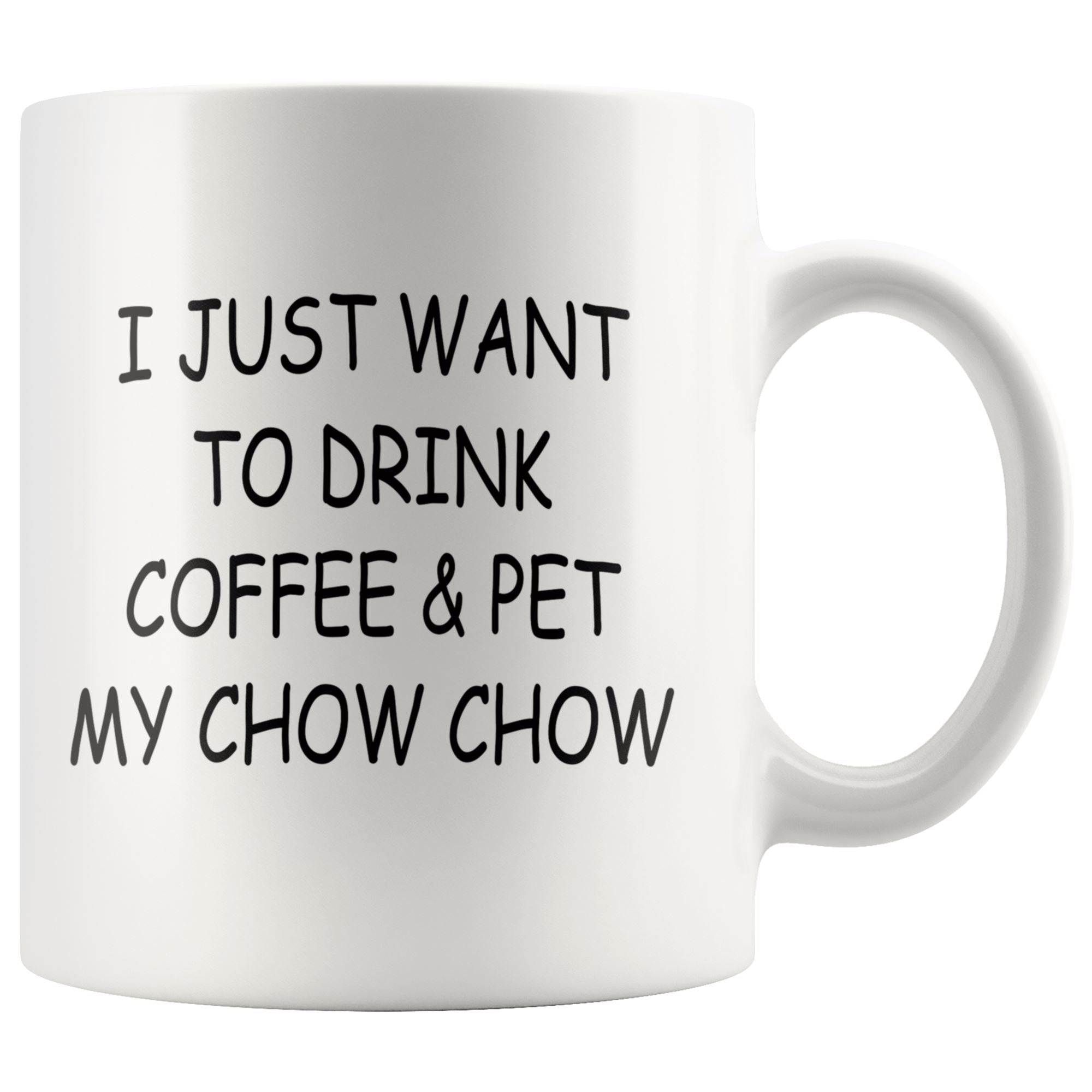 Chow Chow Mug Drinkware teelaunch 11oz Mug 