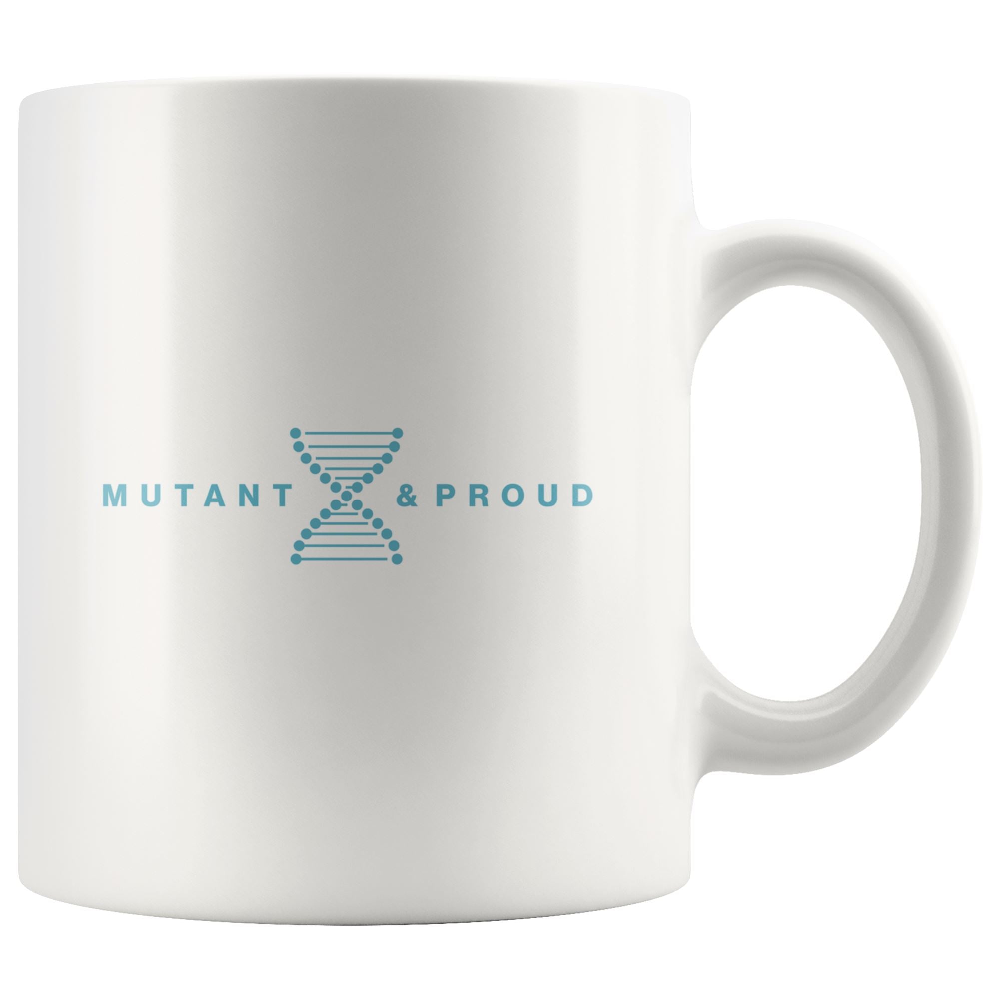Mutant and Proud Mug Drinkware teelaunch 11oz Mug 