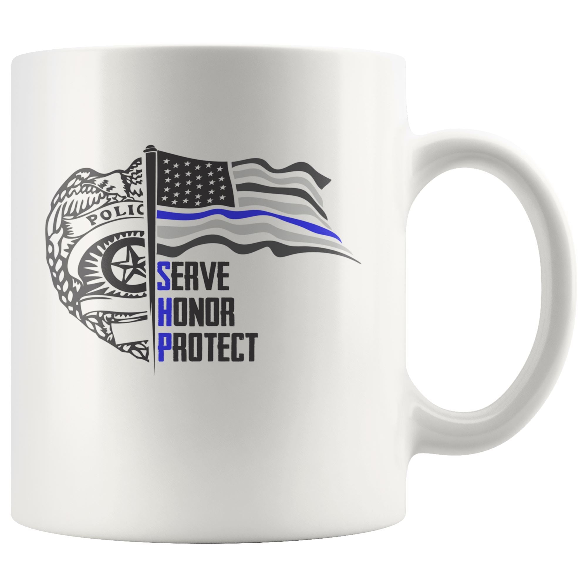 Serve Honor Protect Drinkware teelaunch 11oz Mug 